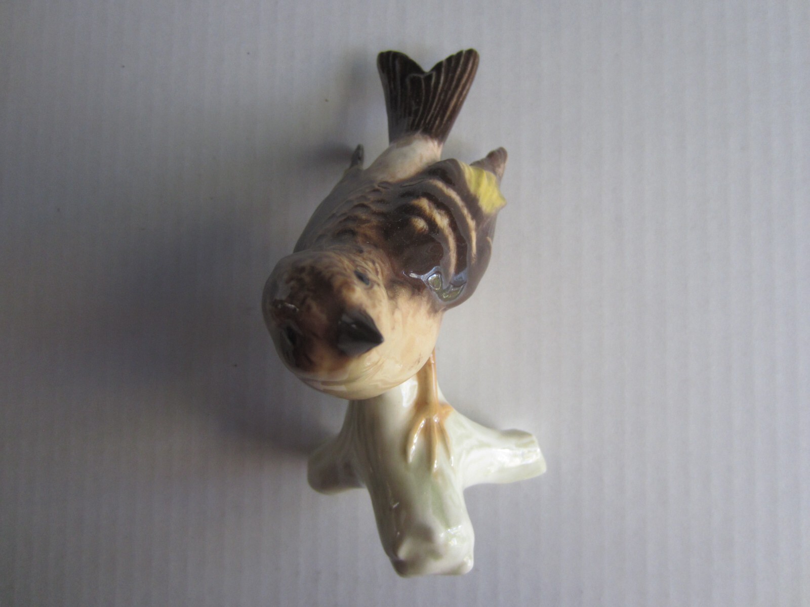 Vintage Goebel 5 1/2 Inches High, 5 Inches Long Brambling Pinson Bird
