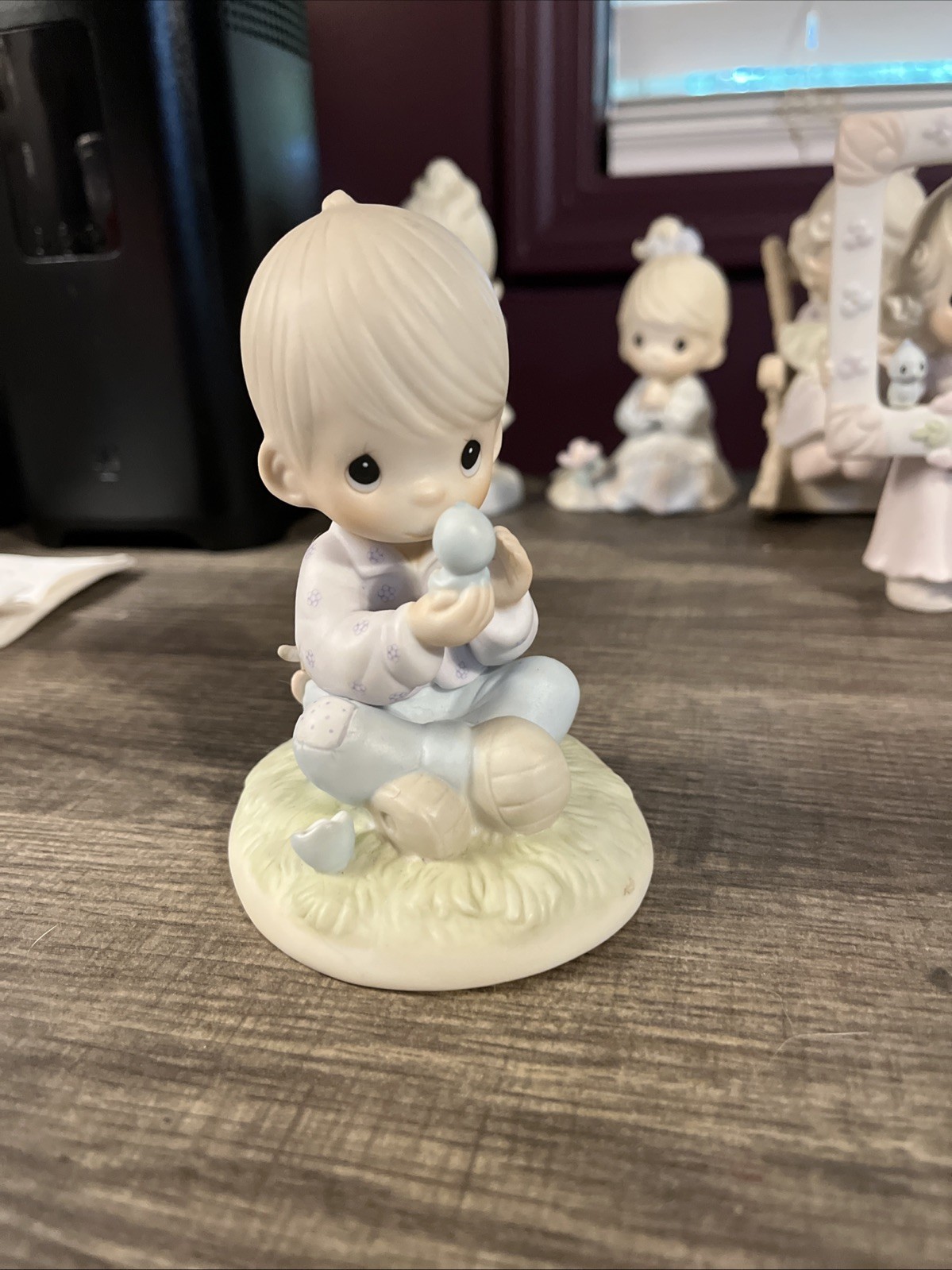 Precious Moments E-7156 I Believe In Miracles 1981 No Box