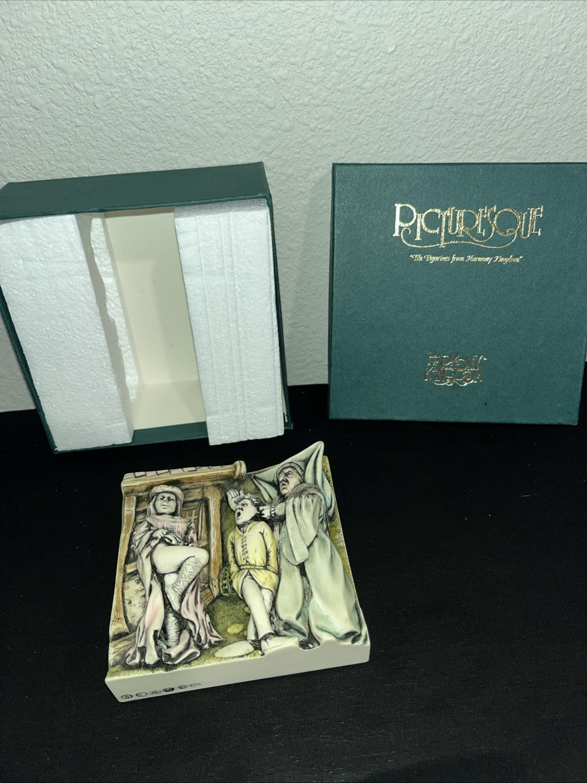 Harmony Kingdom Picturesque Wimberley Tales THE HARLOT Marble Resin Tile NIB