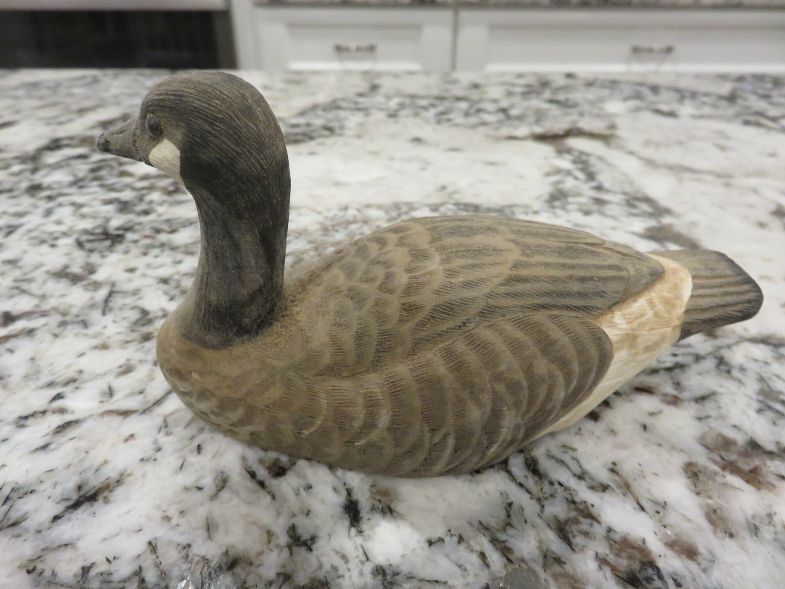 Hand Made & Painted Canada Goose 5″ Signed K Spell 11-20-84 LOOK READ