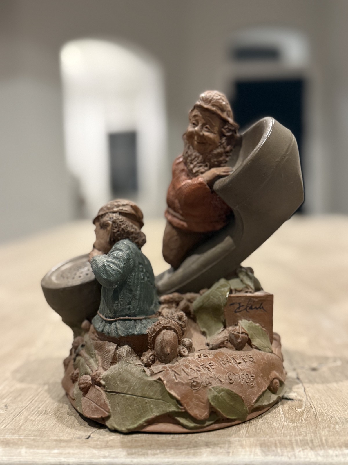 Tom Clark Cairn Studio Moore or Less #1093 Signed 1985 Lot 55 Gnome Figurine
