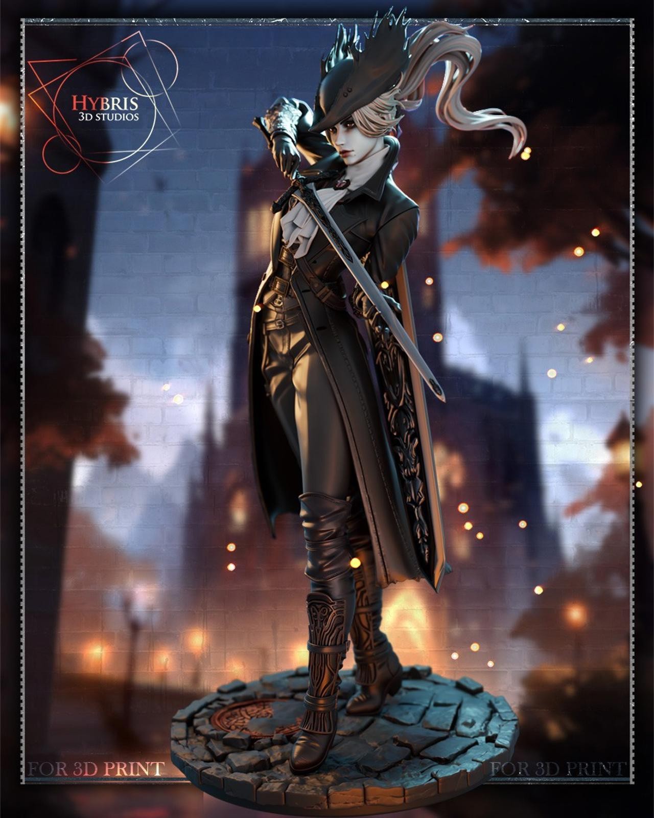 Bloodborne: Female Hunter | 1/7 Scale Resin Kit | Collector Package (3 Versions)