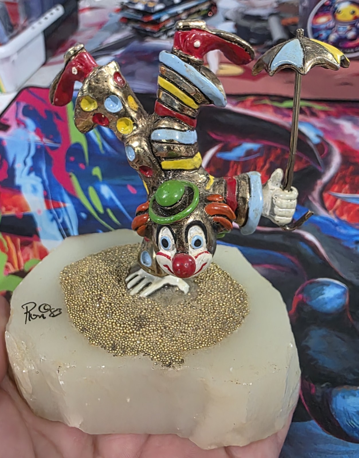 Ron Lee Clown Figurine