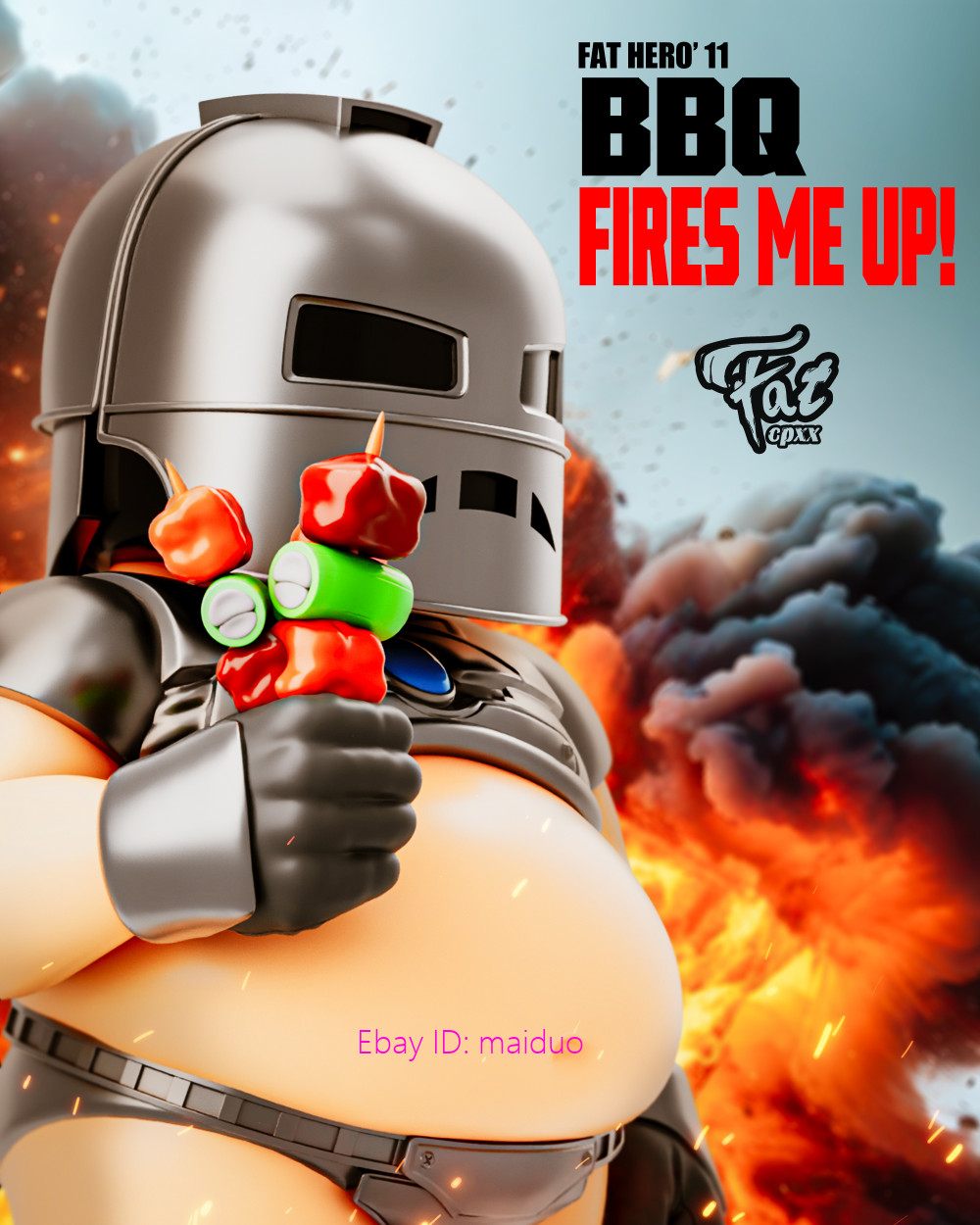 Fat CP1 Resin FatCpxx Studio Figure Statue Collectibles 19.5cm Presale