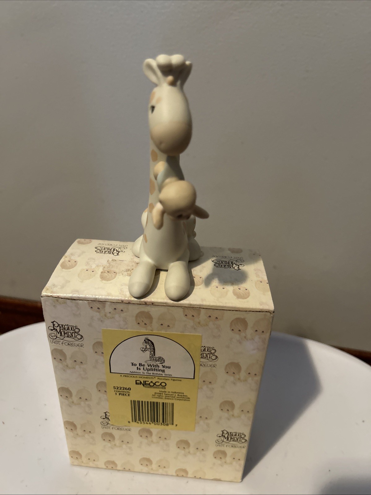 Precious Moments To Be With You Is Uplifting Giraffe Porcelain Figurine 522260