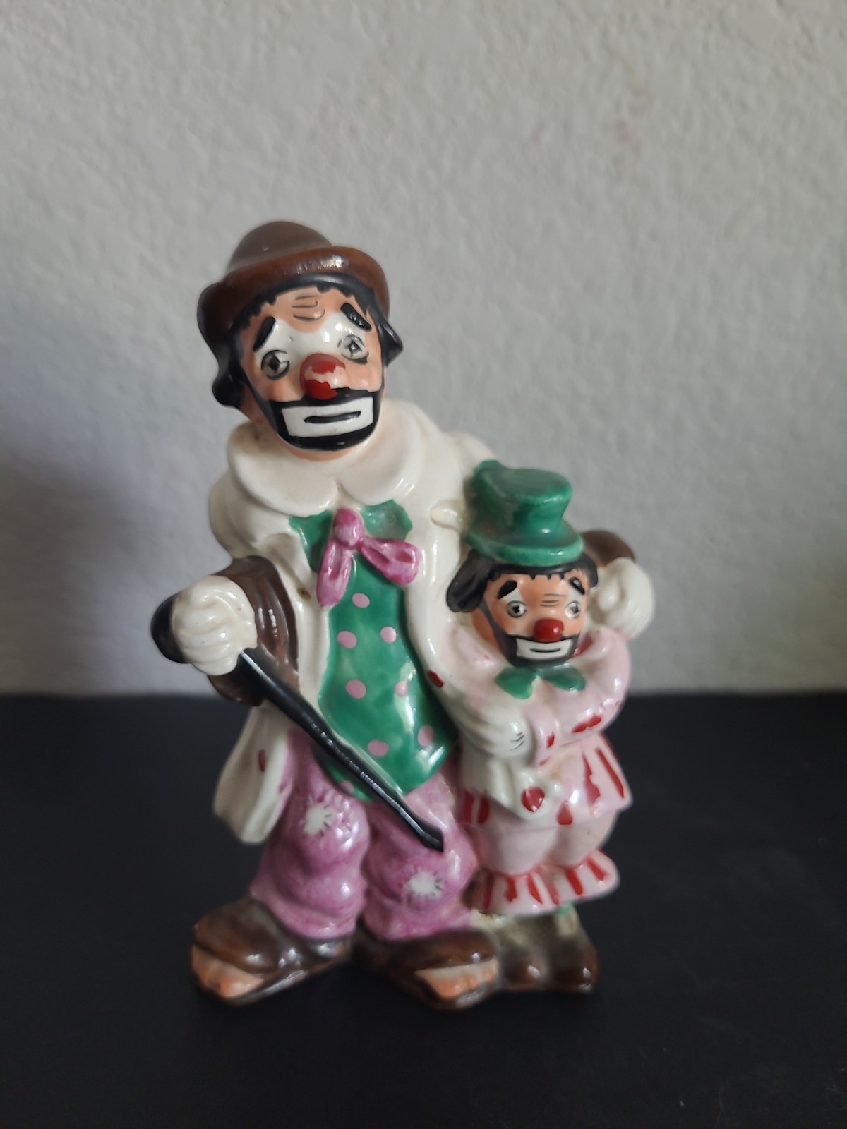 Vintage 1956 Yona Original Sad Clown Figurines