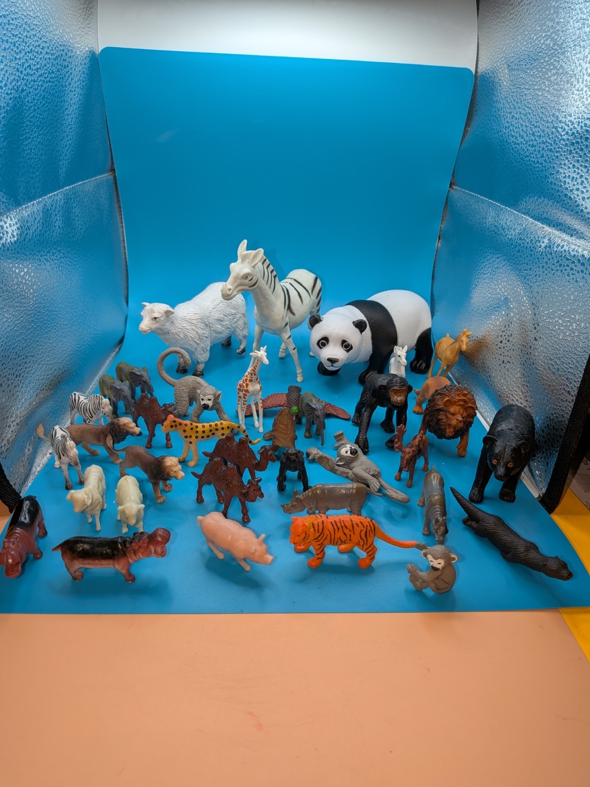 Vintage Assorted Small/Medium Animal figurines 36 LOT