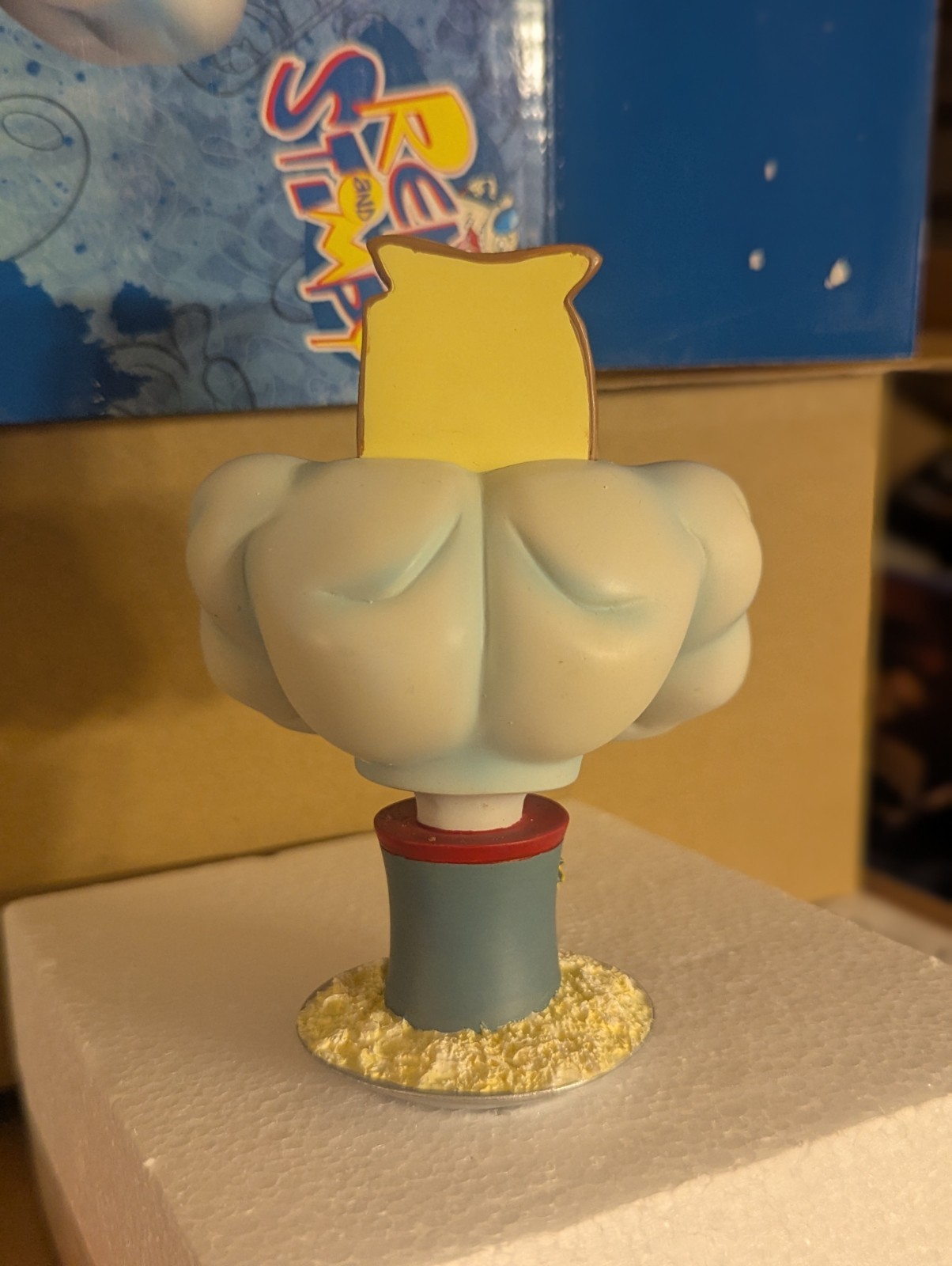 Palisades Toys Ren & Stimpy Powdered Toast Man Mini Bust # 43 of 60 Artist Proof