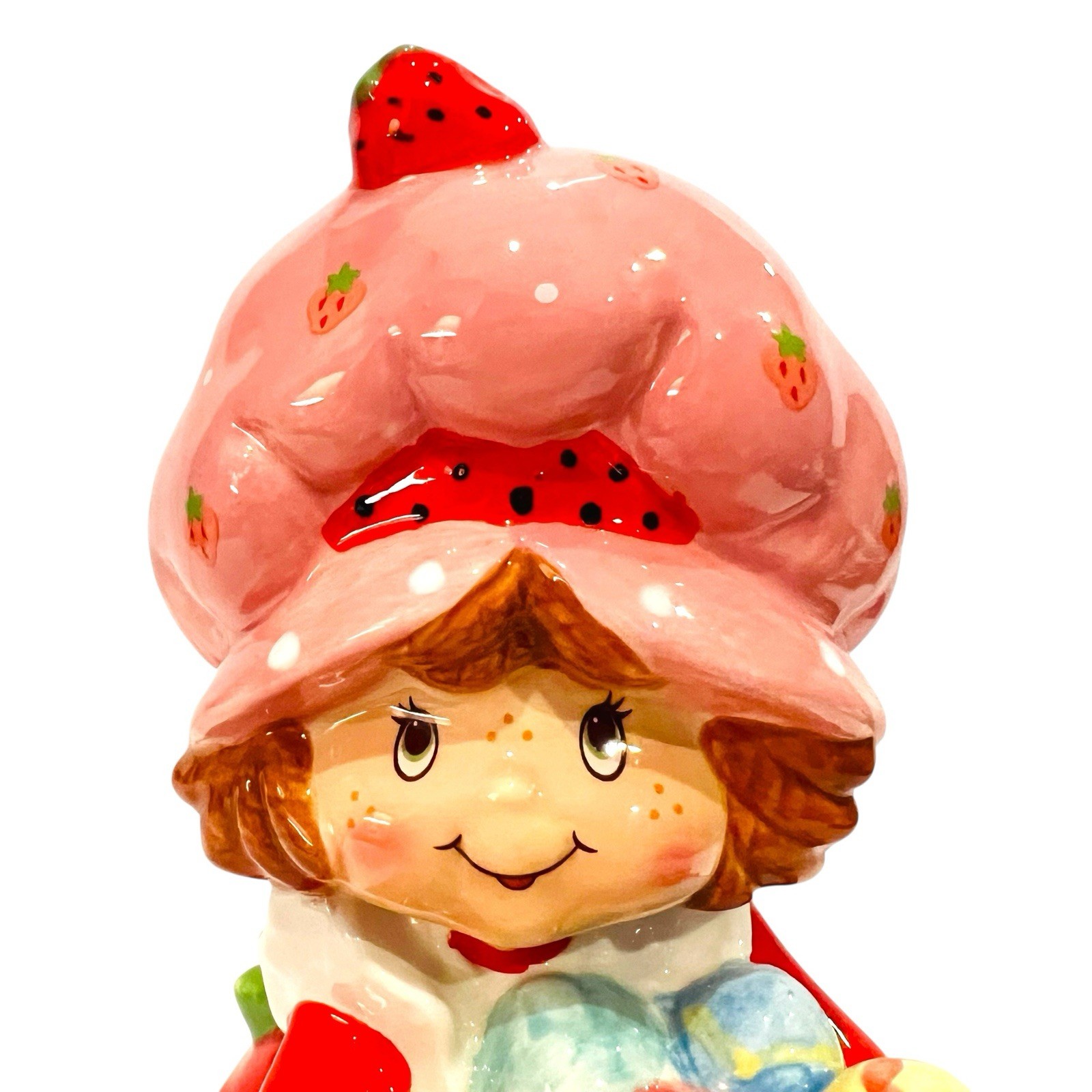 Blue Sky Clayworks Strawberry Shortcake Easter Themed Ceramic Figurine