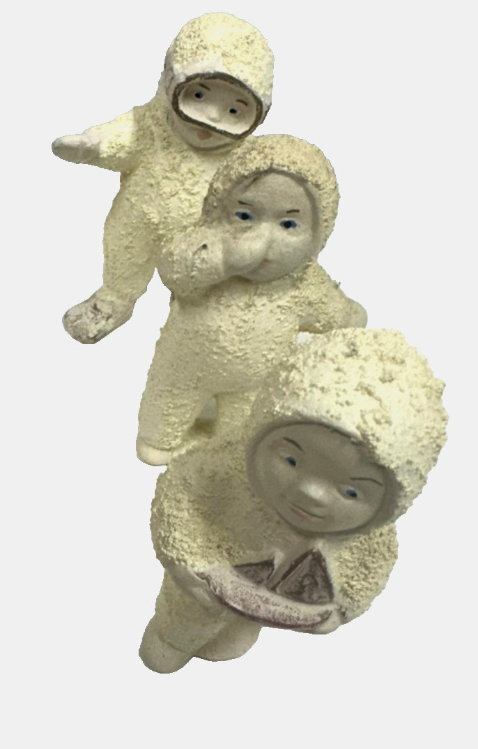Lot of 20 Vintage Snowbaby -Style Figurines Bisque of Children In Various Poses