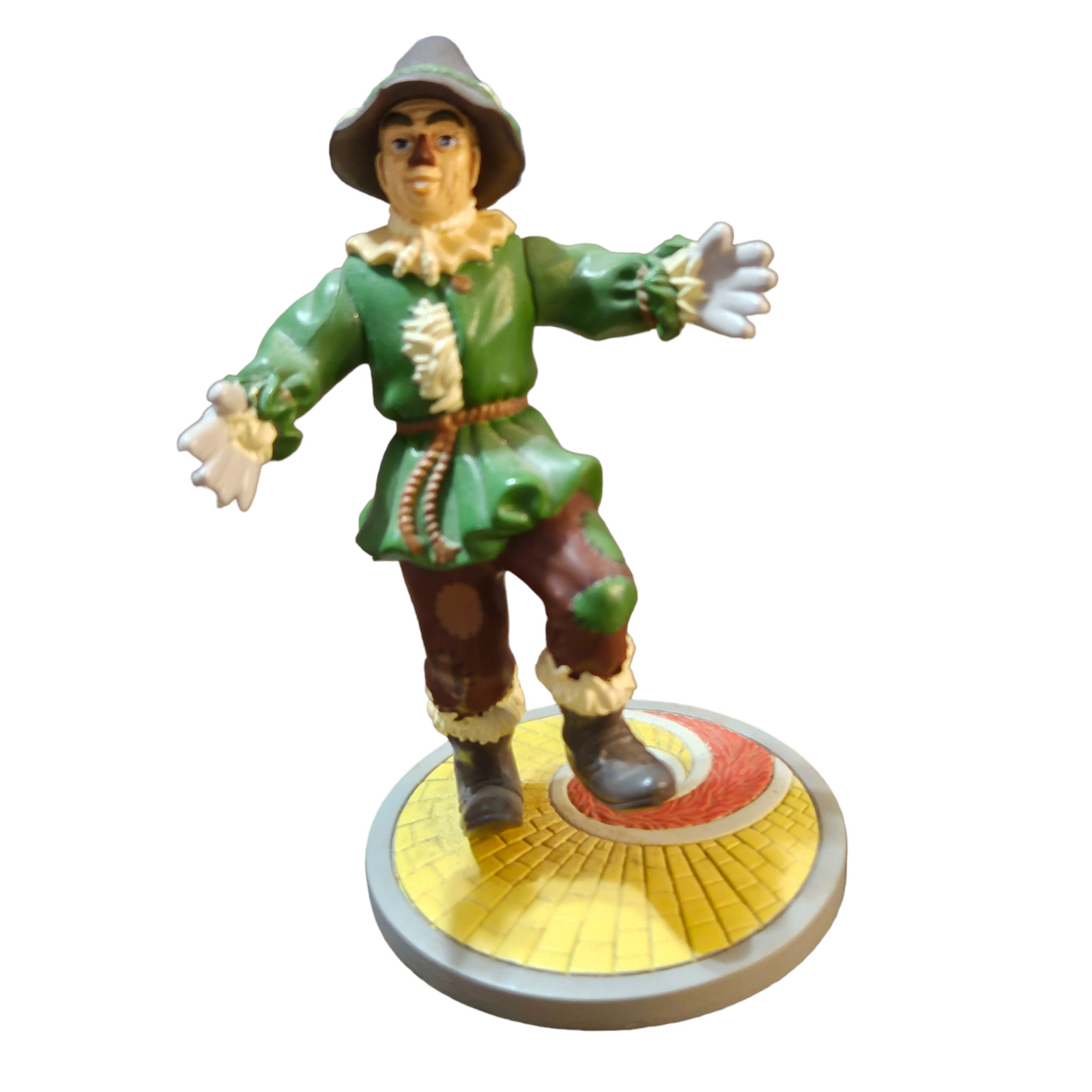 Enesco Wizard of Oz Scarecrow Figure 1998, Turner Toy Cake Topper 3.25 Inches