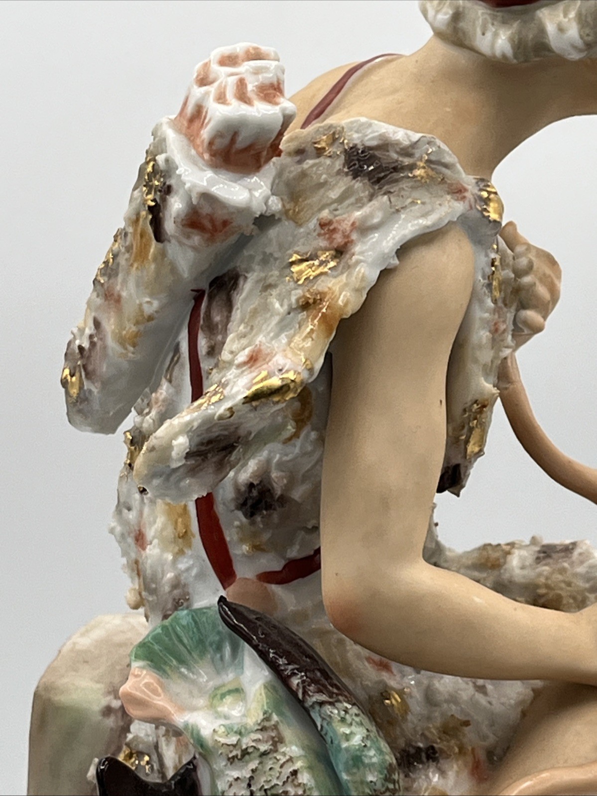 Diana the Huntress Greek Mythology Sylvan China CMD 13.5” Porcelain Lady Statue