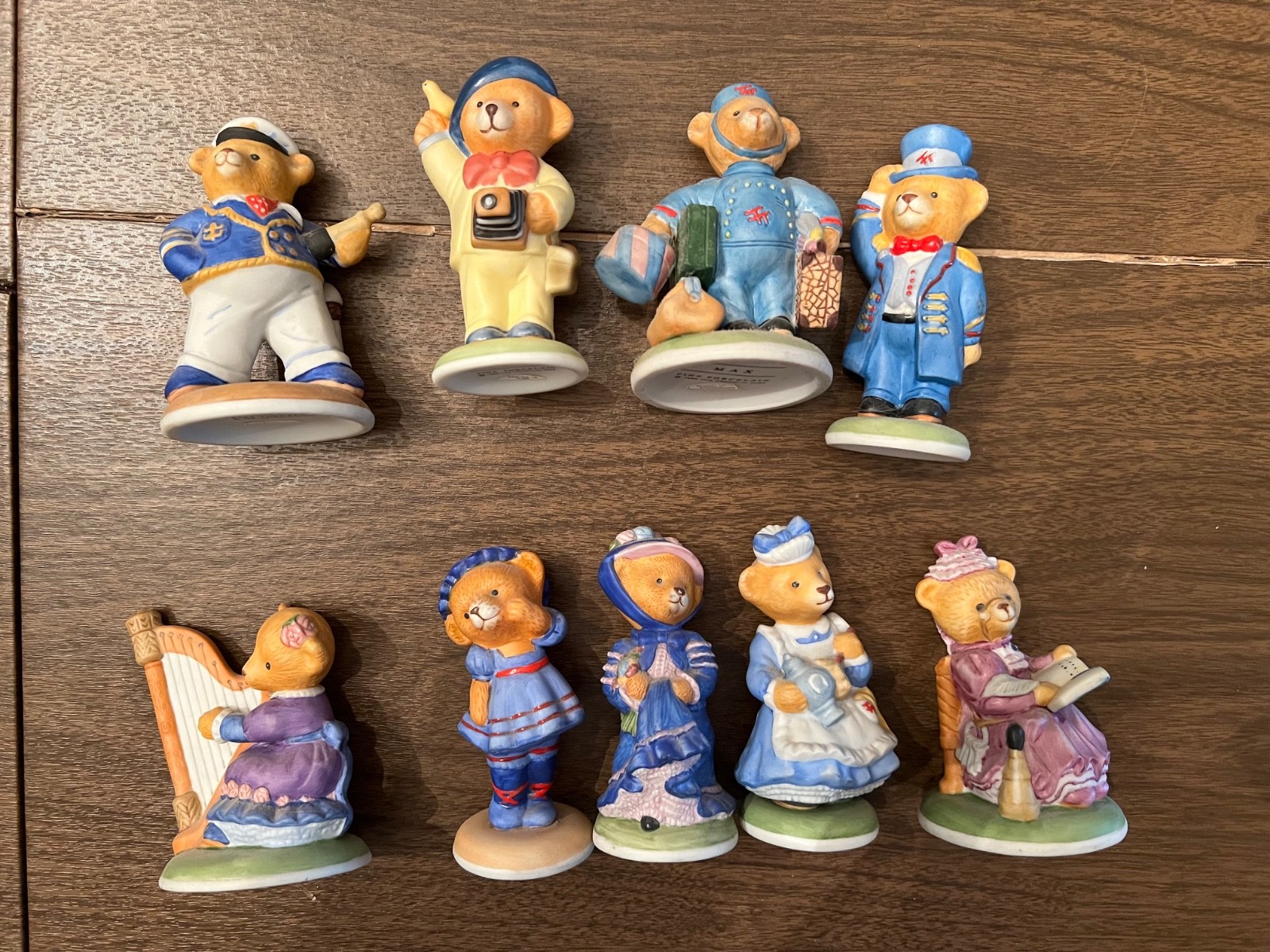Franklin Mint Teddington Hotel Bear Collection