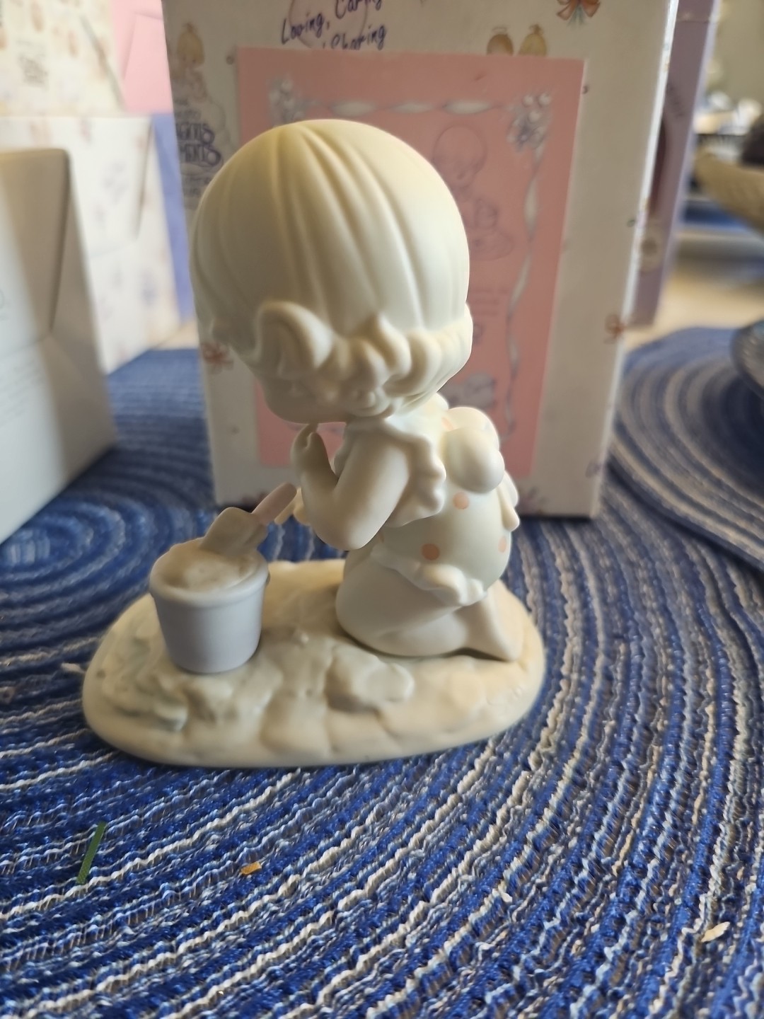 Precious Moments Members Only Figurine PM931 “His Little Treasure” With Box 1993