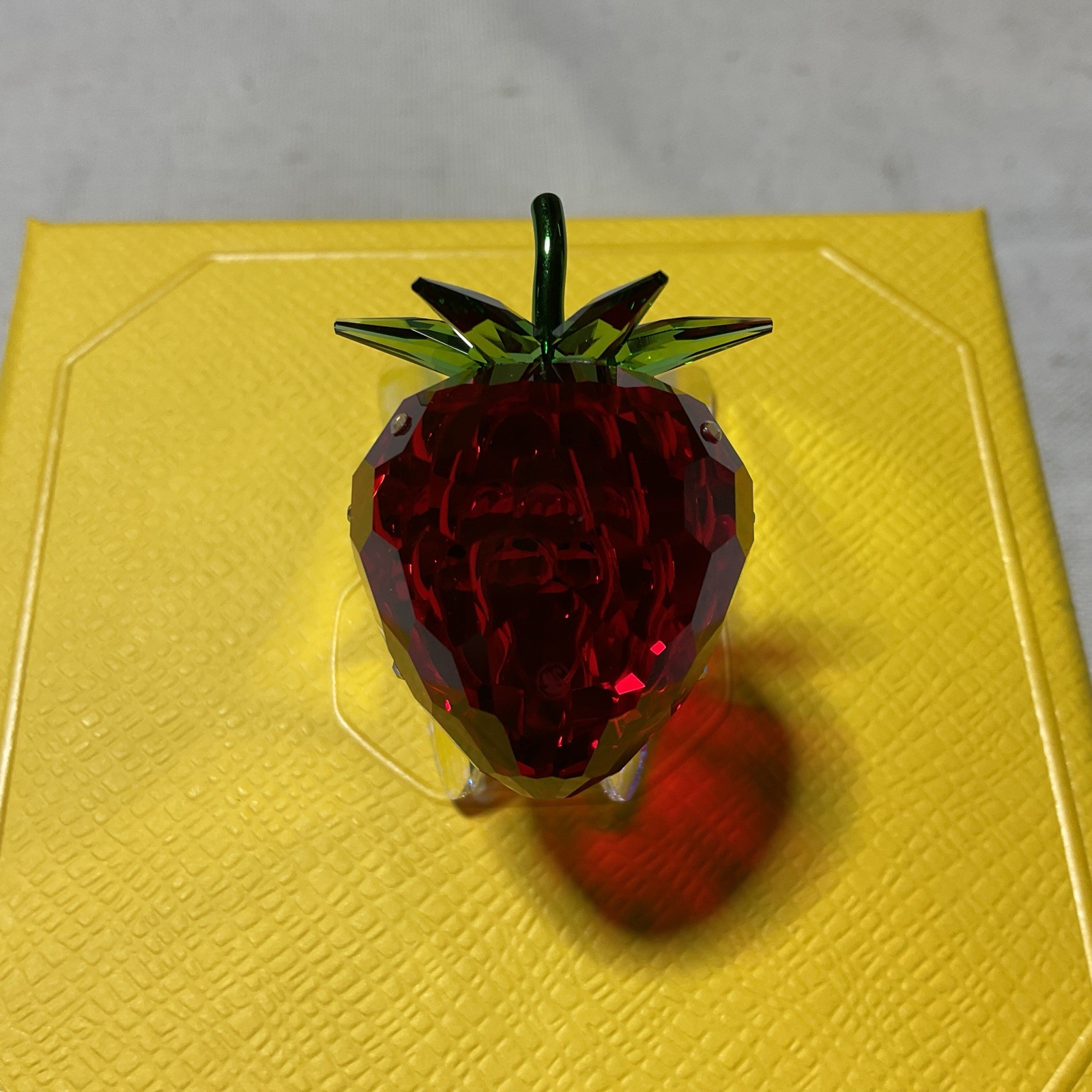 Swarovski Idyllia Butterfly and Strawberry Home Décor Designer Alice dal VermeG2
