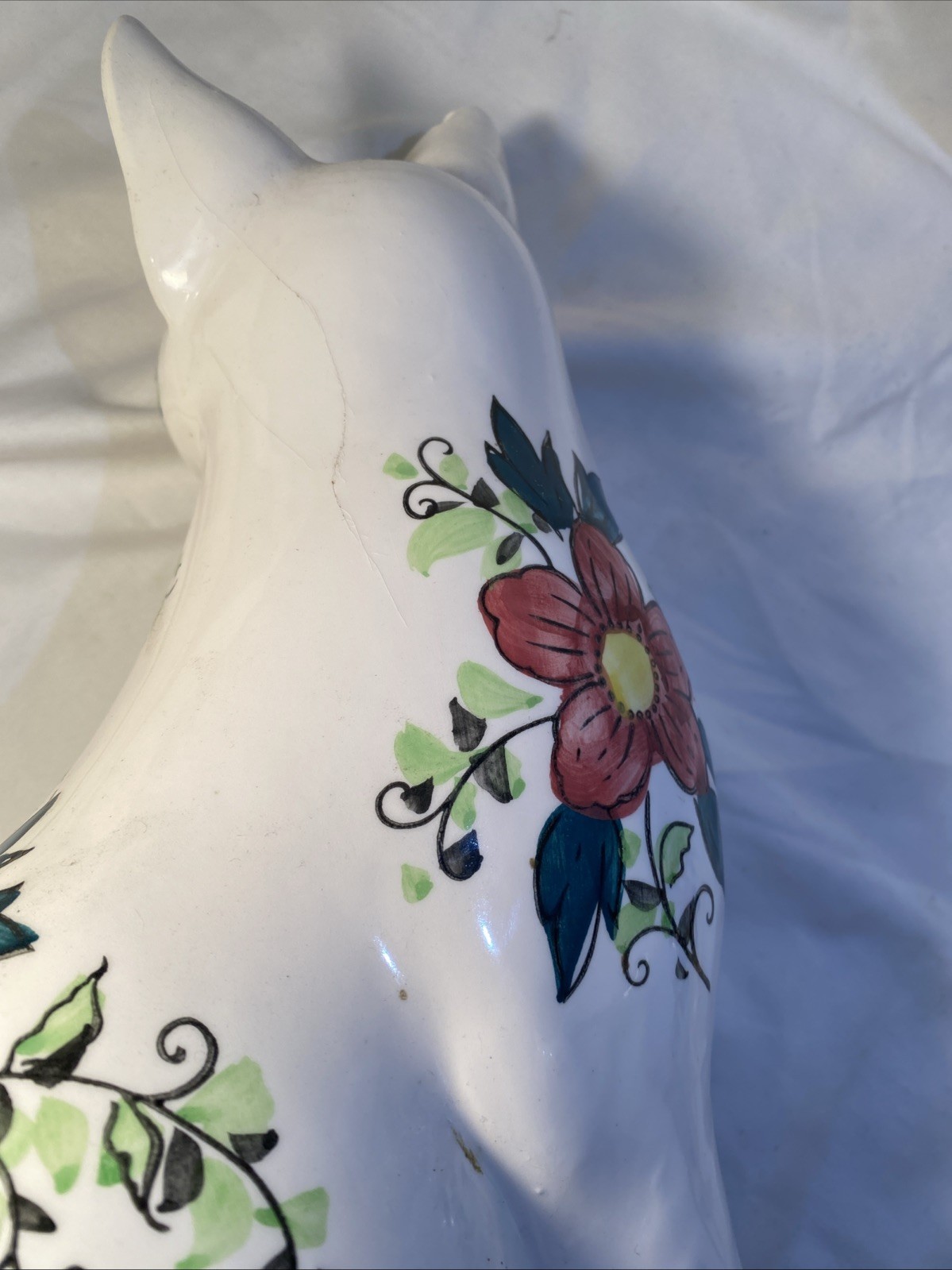 Vintage Ucagco Ceramics Japan Cats Figure 2-14” Special Pieces Rare READ