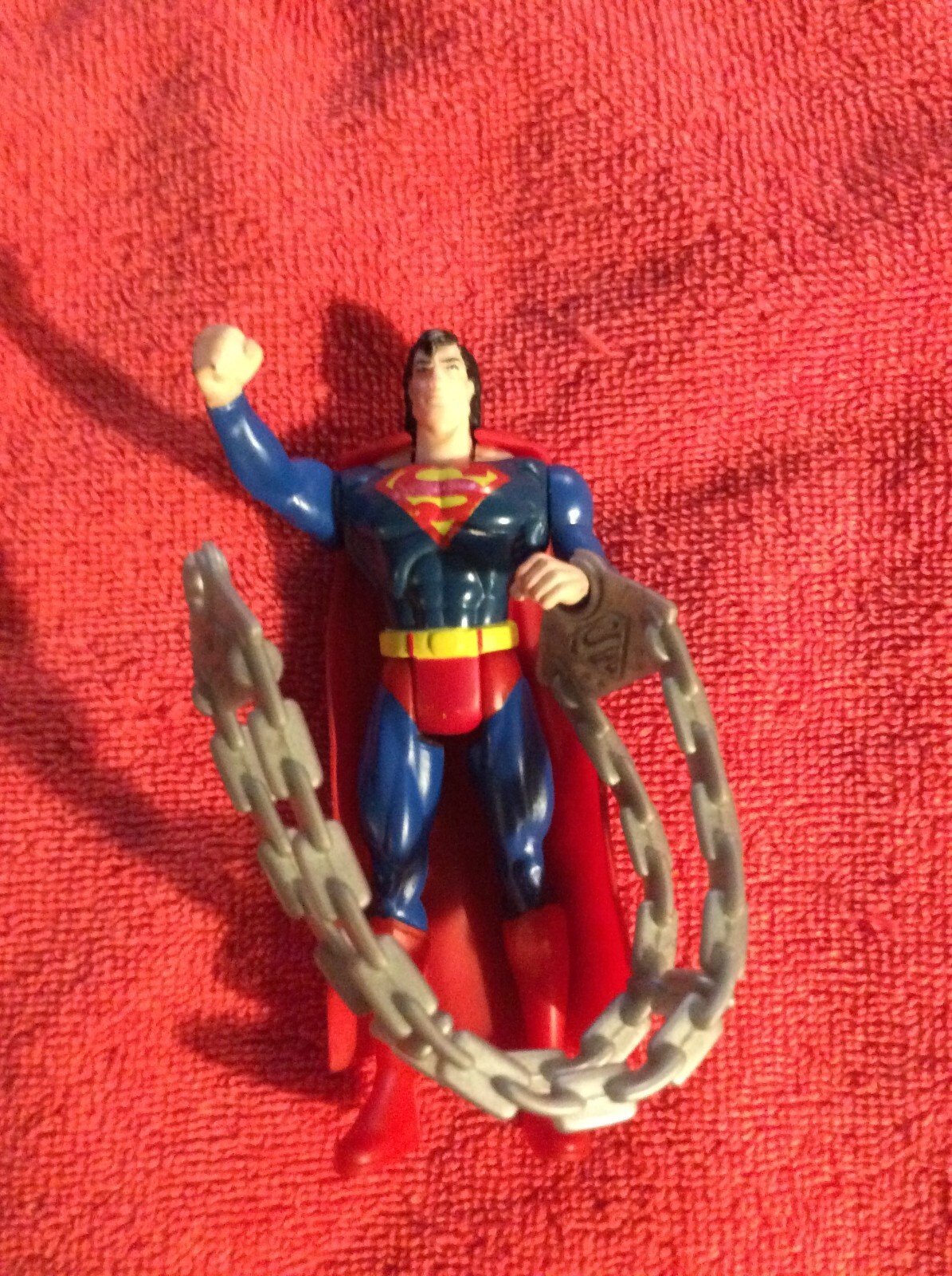 DC COMICS POWER FLIGHT SUPERMAN 1995 ACTION FIGURE 5″ MOVABLE PARTS
