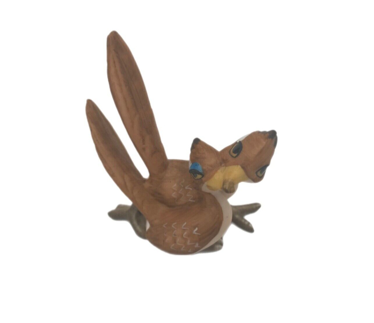 Vintage George Good Hand Painted Roadrunner Figurine Couple Courtship Porcelain