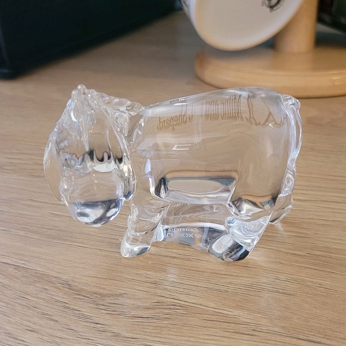 Lenox Crystal Clear Eeyore Figurine