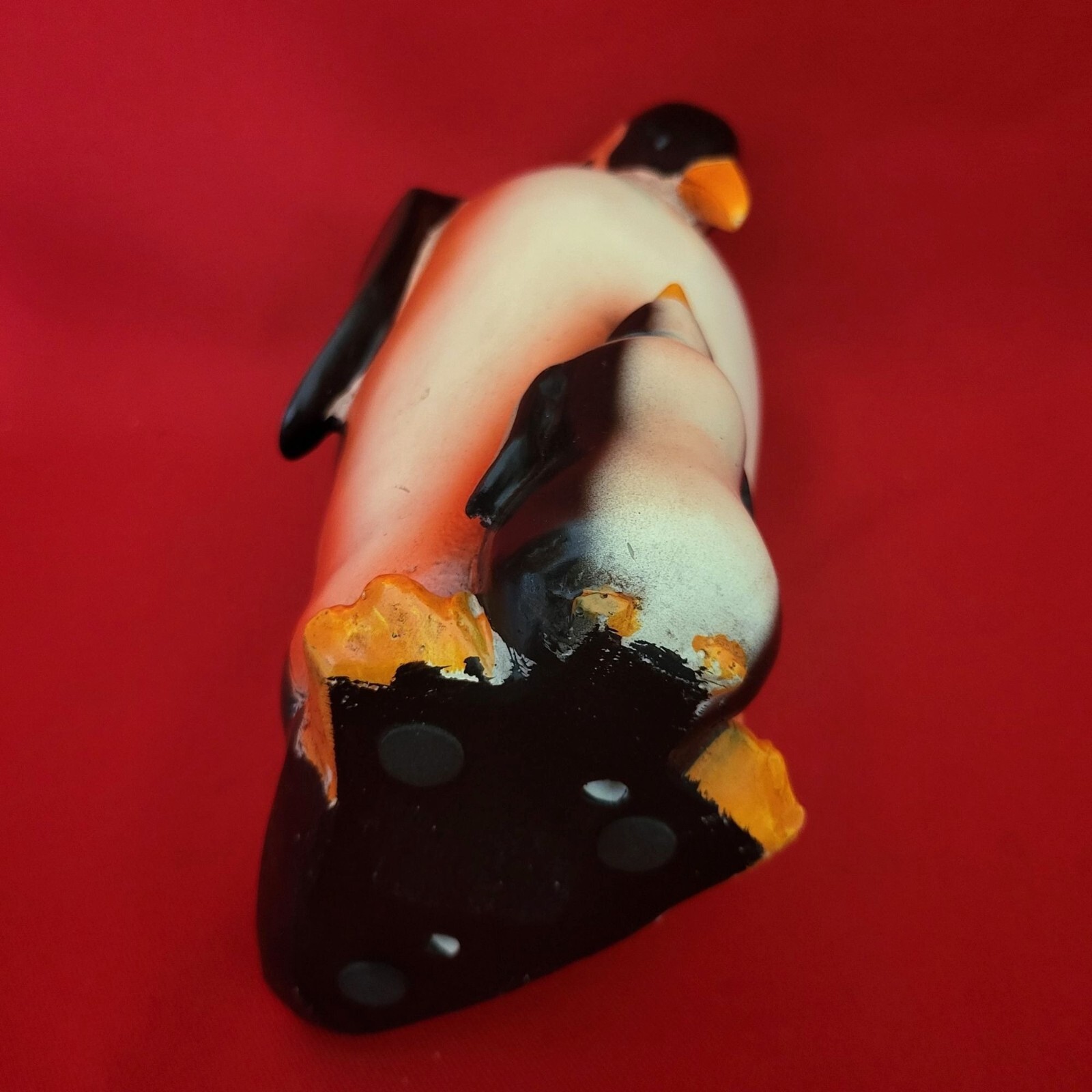 Father and Baby Penguin Figurine 10″ Tall