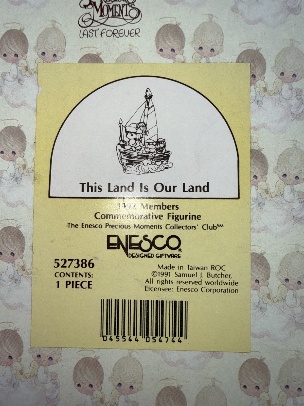 Precious Moments Commemorative figurine “This Land is Our Land” (527386)-
