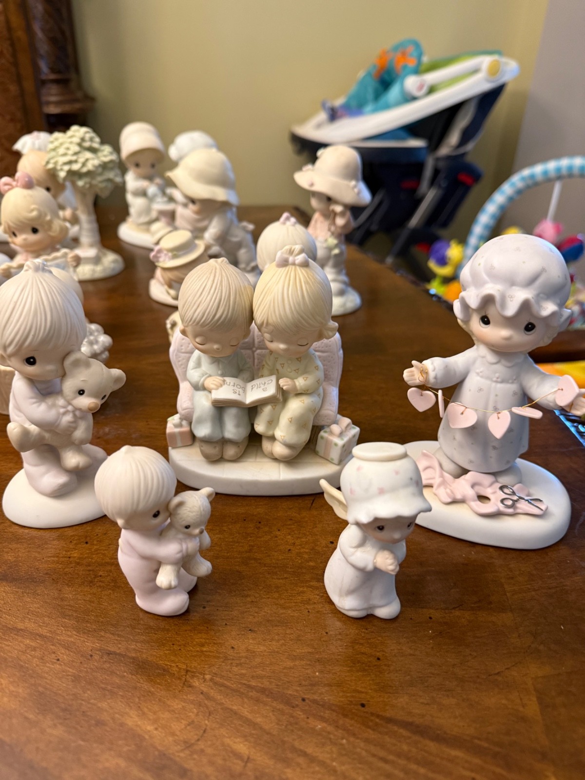 precious moments figurines entire lot cookie jar limited editions pewter