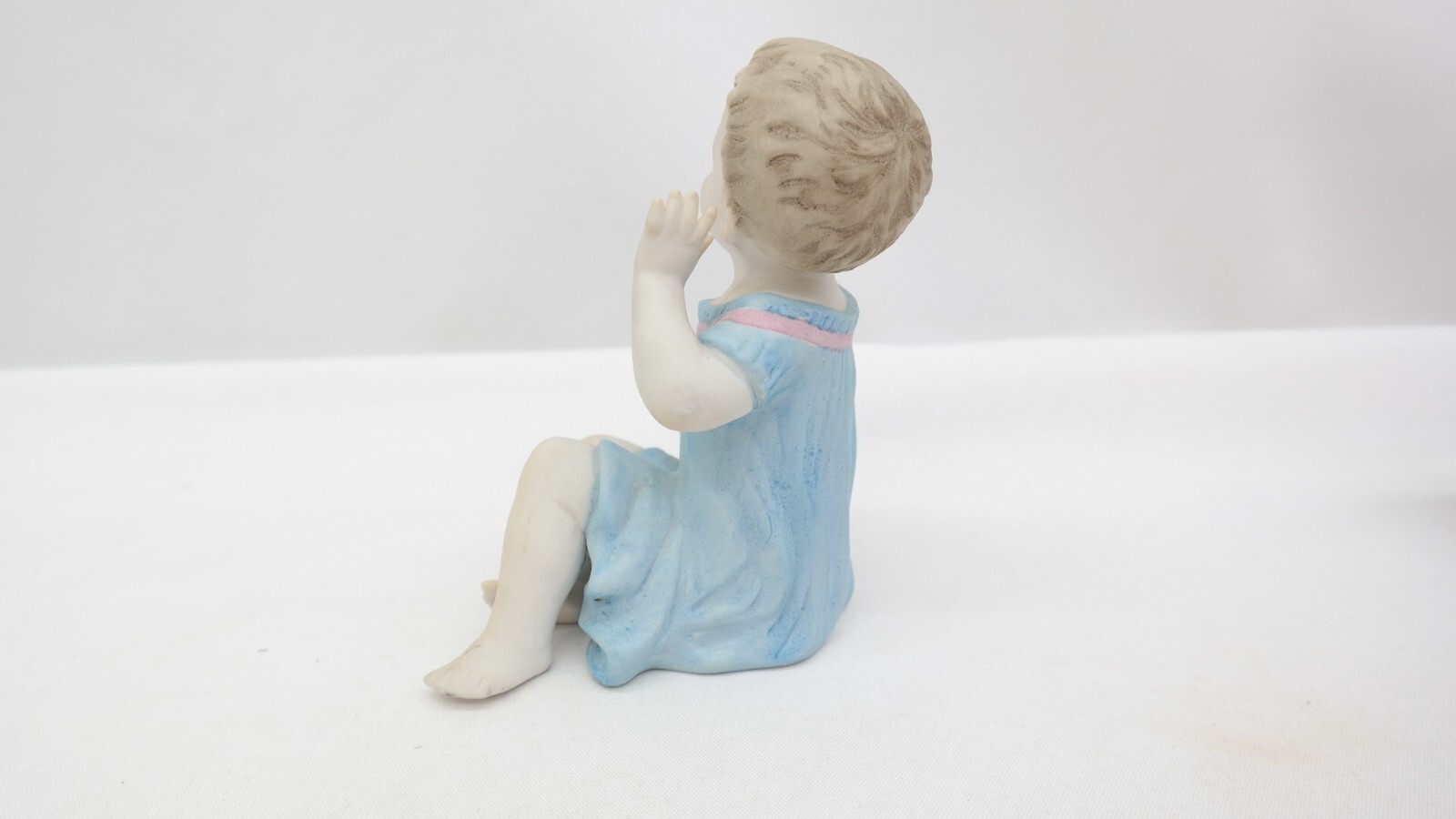 Vintage Piano Babies Figurines Multicolor Set of 2