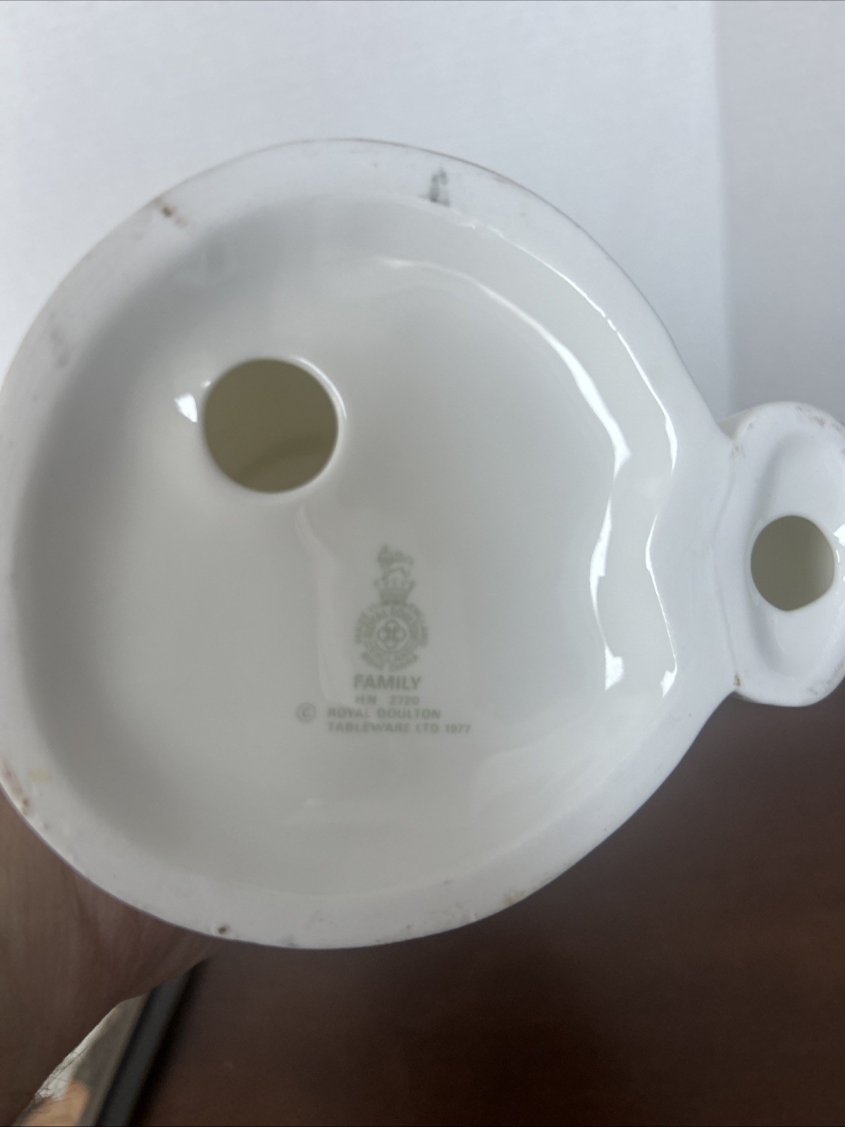 Royal Doulton FAMILY Mother Father Child, HN 2720 1977 White Bone China 12” Tall