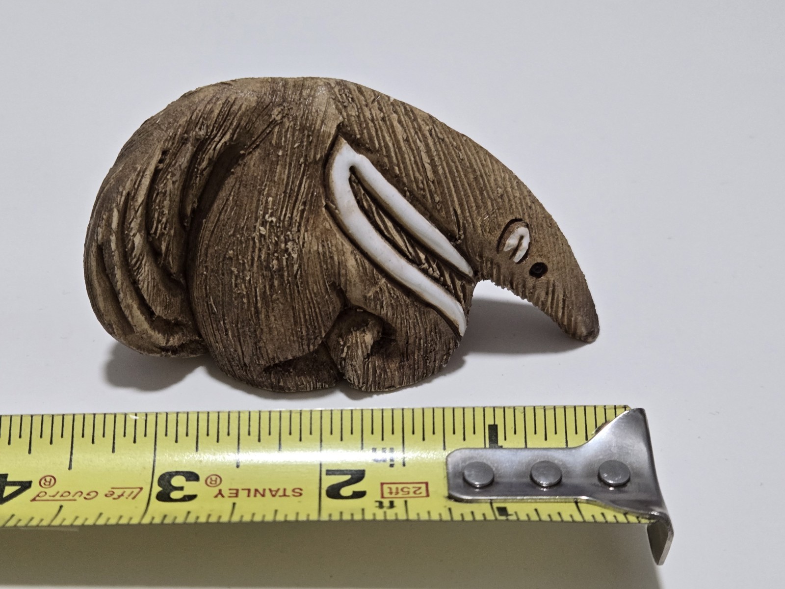 Artesania Rinconada Vtg Ant Eater Figurine Retired Hand Made In Uruguay Rare!