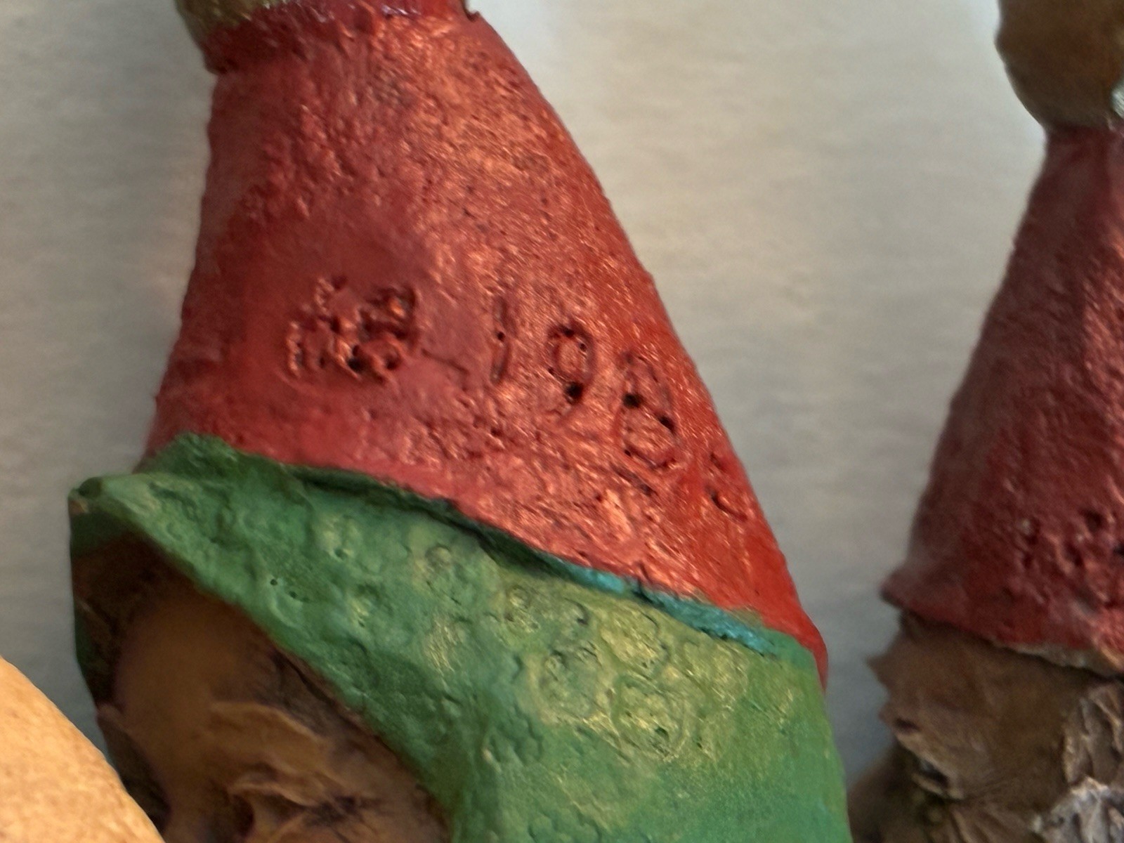 Tom Clark JINGLE Christmas Gnome Figurines 5 of 6 Set 1986 Cairn Studios