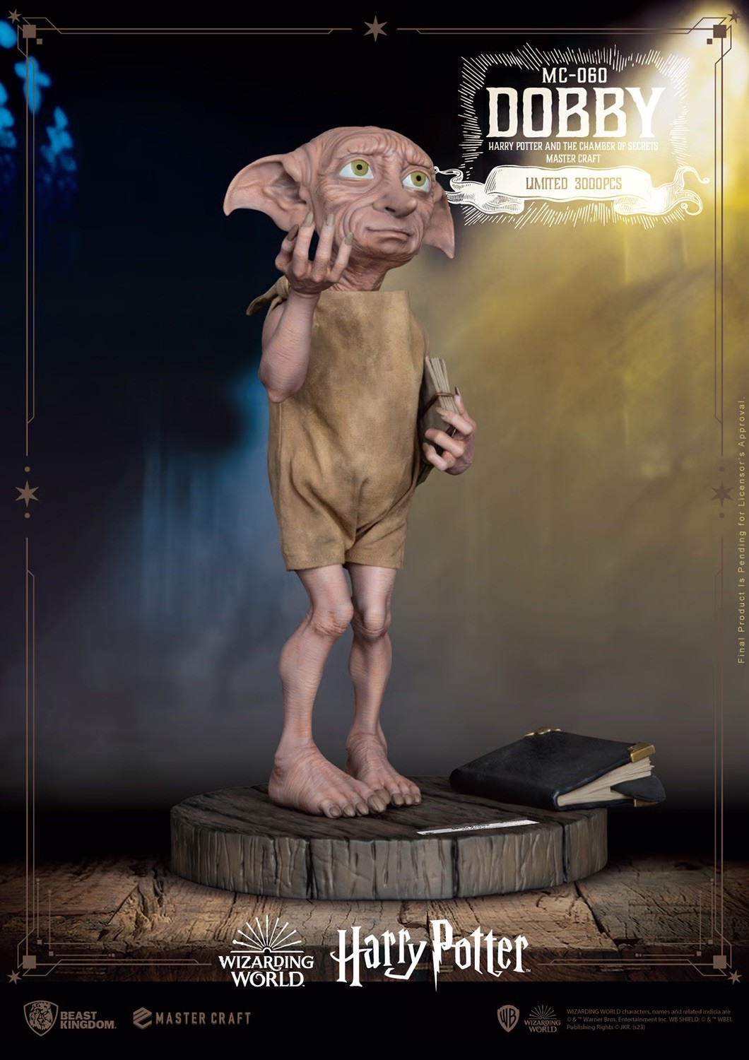 DOBBY Statues by Beast Kingdom harry potter limited edition rare
