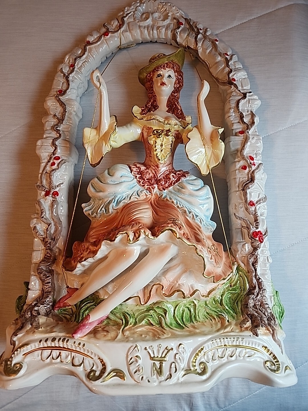 Vintage Italian Porcelen Statue