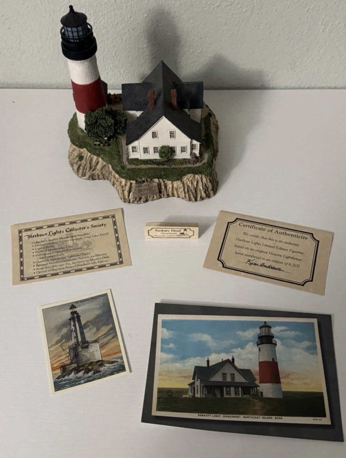 Harbour Lights Lighthouses Sankaty Head, MA #250 And Race Rock New York #272