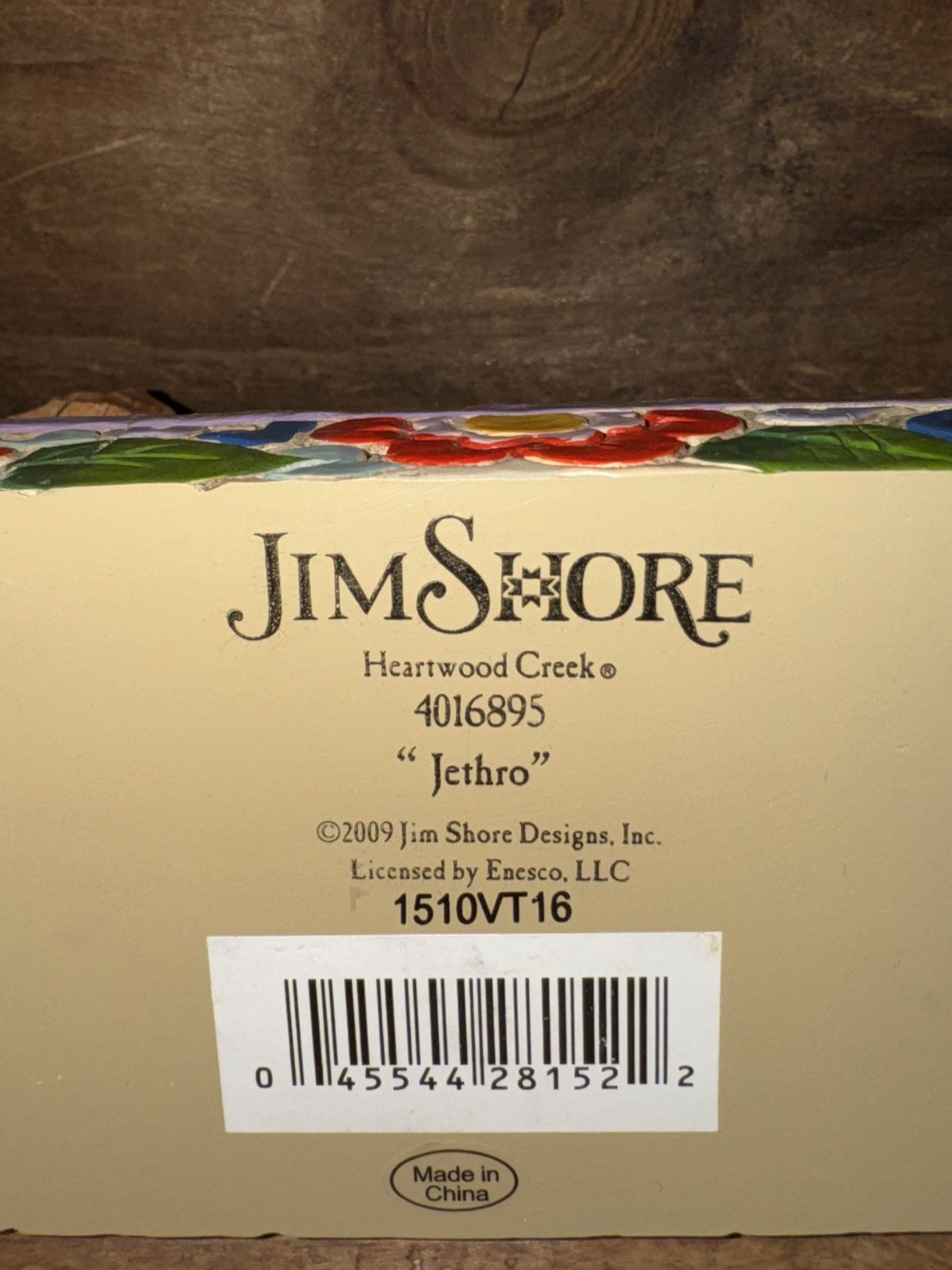 JETHRO Jim Shore, Heartwood Creek, Basset Hound Figure 2009, Free Shipping!