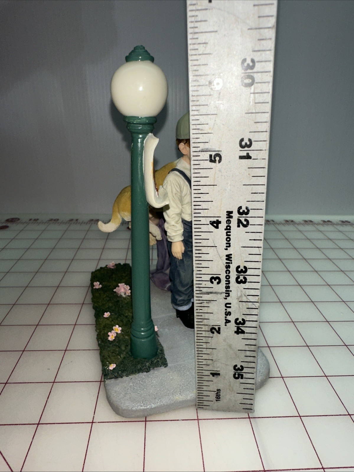 Prayers and Promises “Lost and Found” 2001 Demdaco Angel Figurine Dog