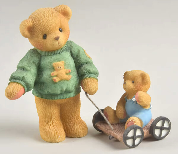 Cherished Teddies Russell & Ross Thanks for Teaching Me Real World Ships Free