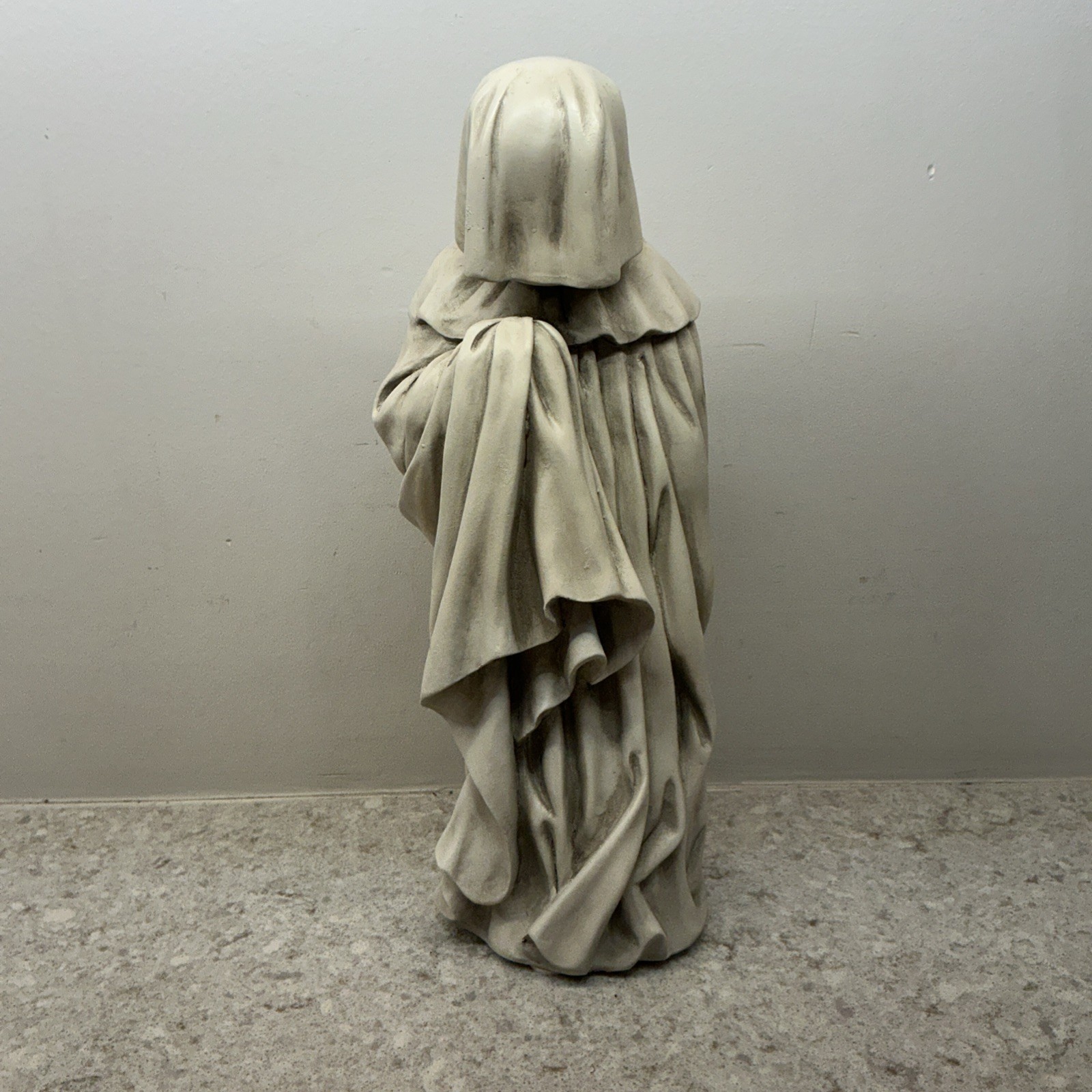 French Pleurant Statue Weeper Gardengoyle Design Toscano Suriel 11”