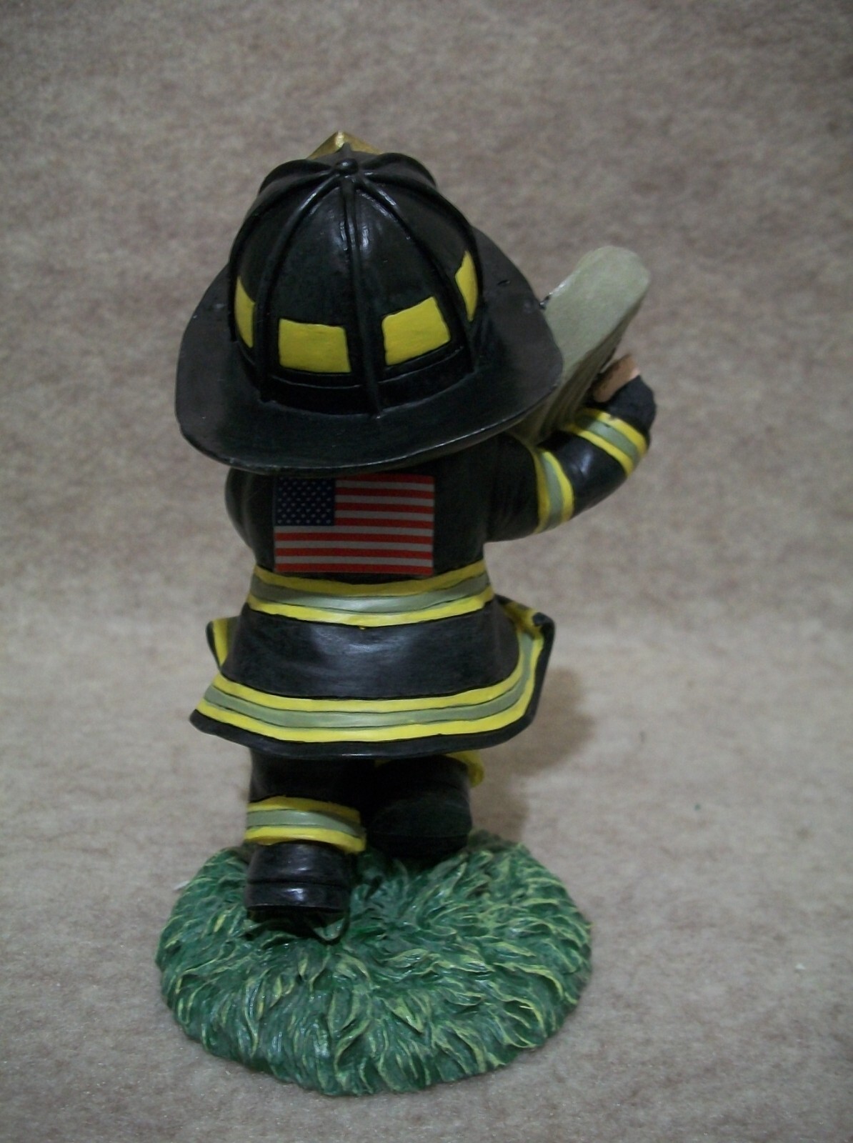 Ready for Action – Fireman – Mary Moo Moo Cow Figurine
