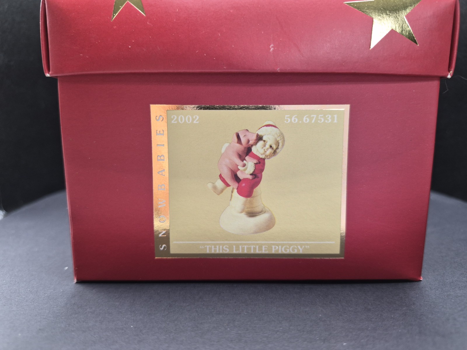 Dept 56 Snowbabies Babies on The Farm This Little Piggy 67531 NIB, Never Opened