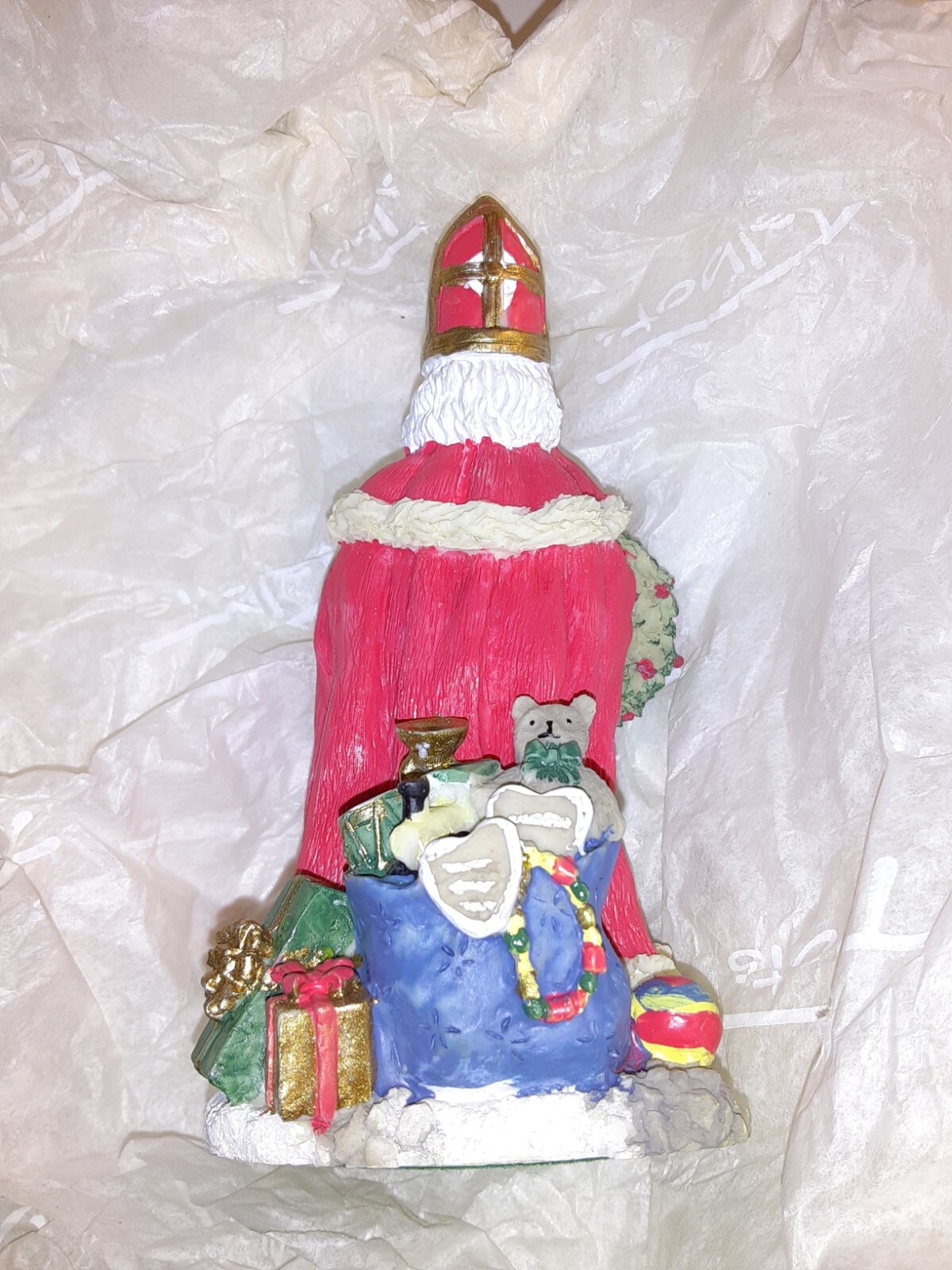 International Santa Claus Collection Figurines ~ St. Nicholas ~ Austria