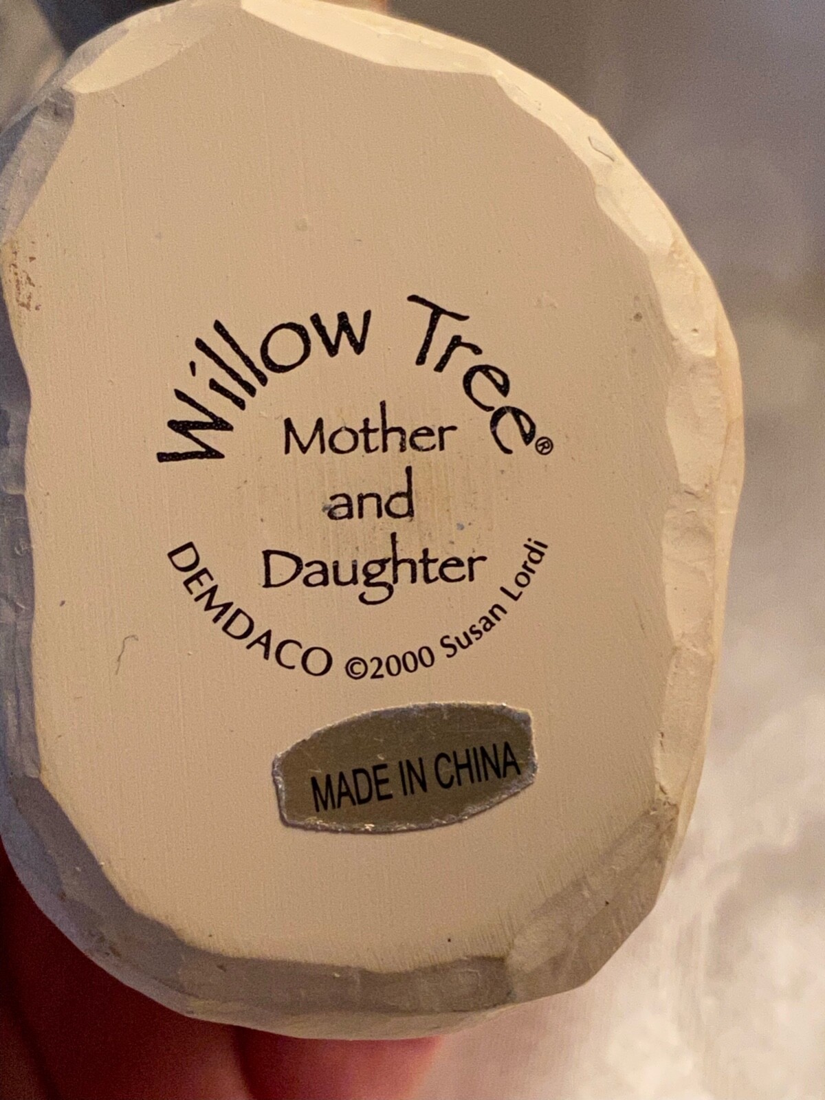2000 Willow Tree ‘MOTHER AND DAUGHTER’ Two Figures Hugging DEMDACO Susan Lordi