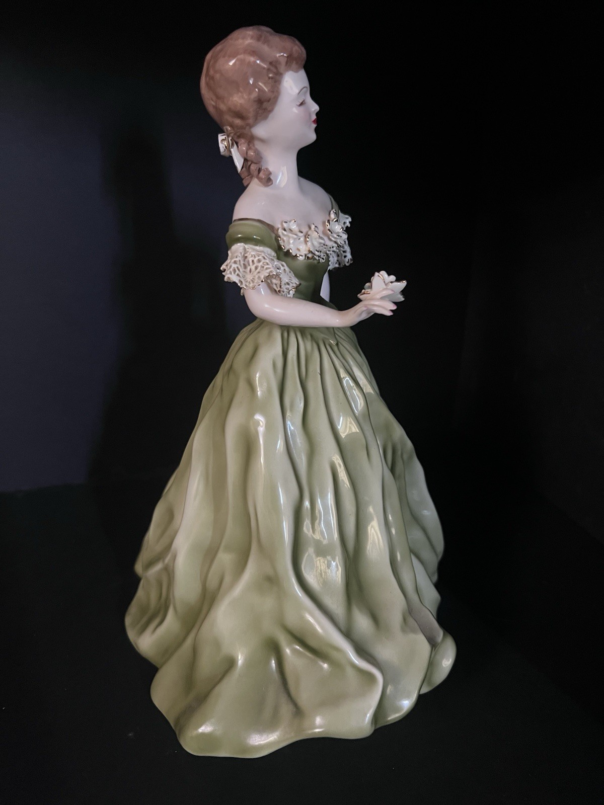 Florence Ceramics Deborah #2 Green 9.5″