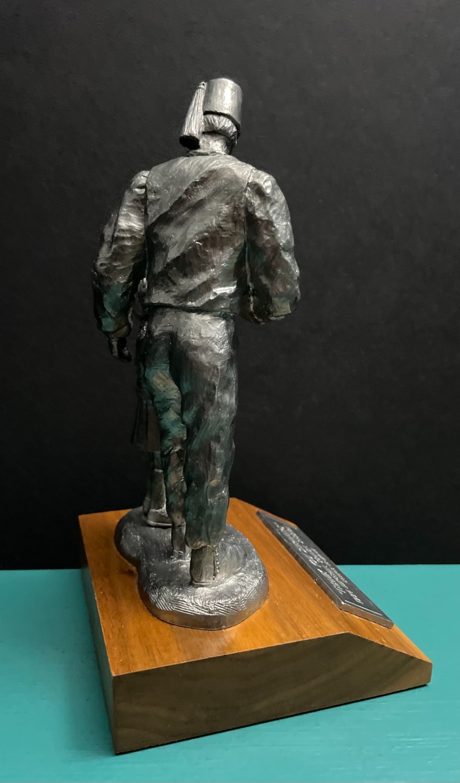 1994 Michael Ricker Pewter Shriners Children Hospital Mason Girl Fez Art Statue