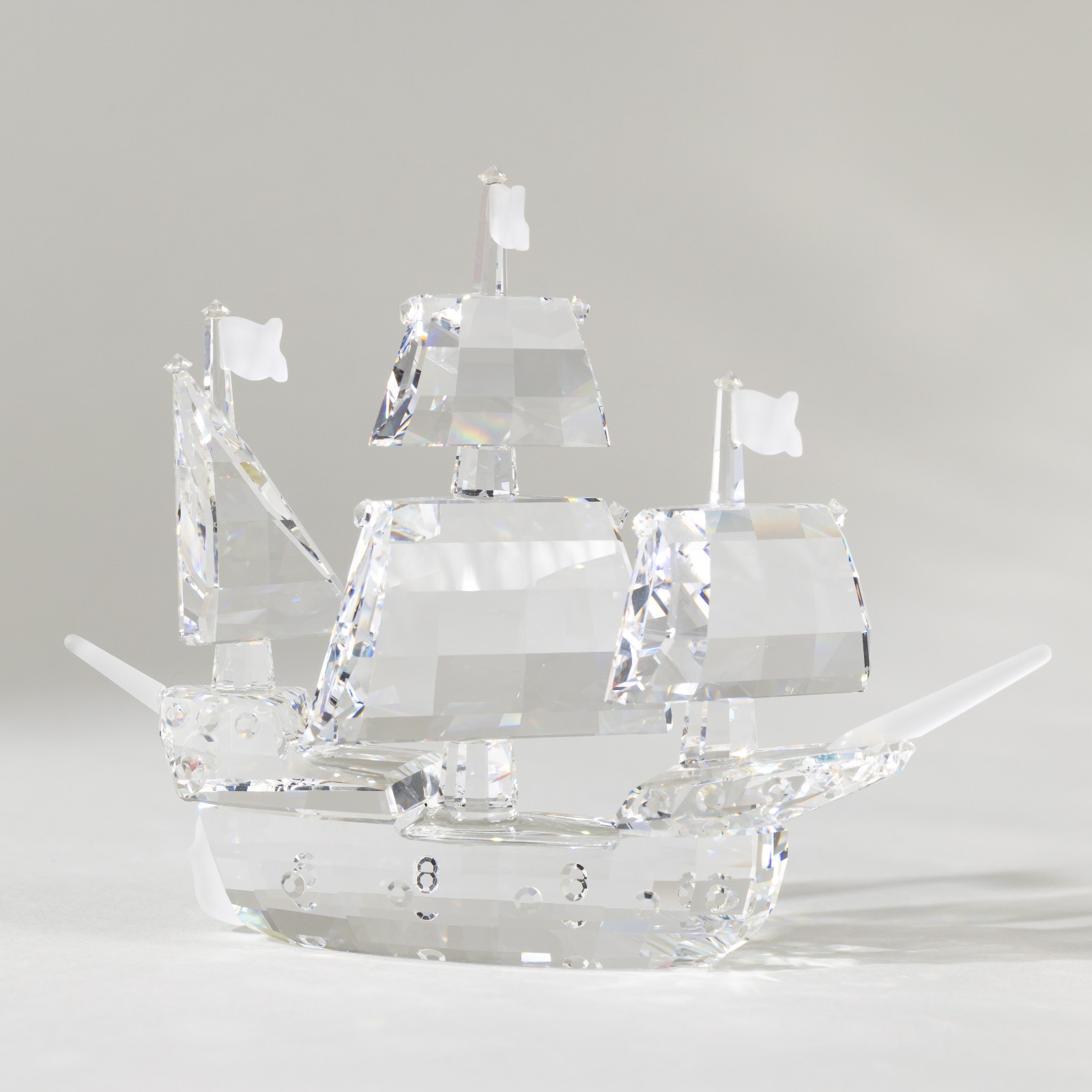 Swarovski Crystal Figurine – SANTA MARIA SHIP – Retired – With Original Box
