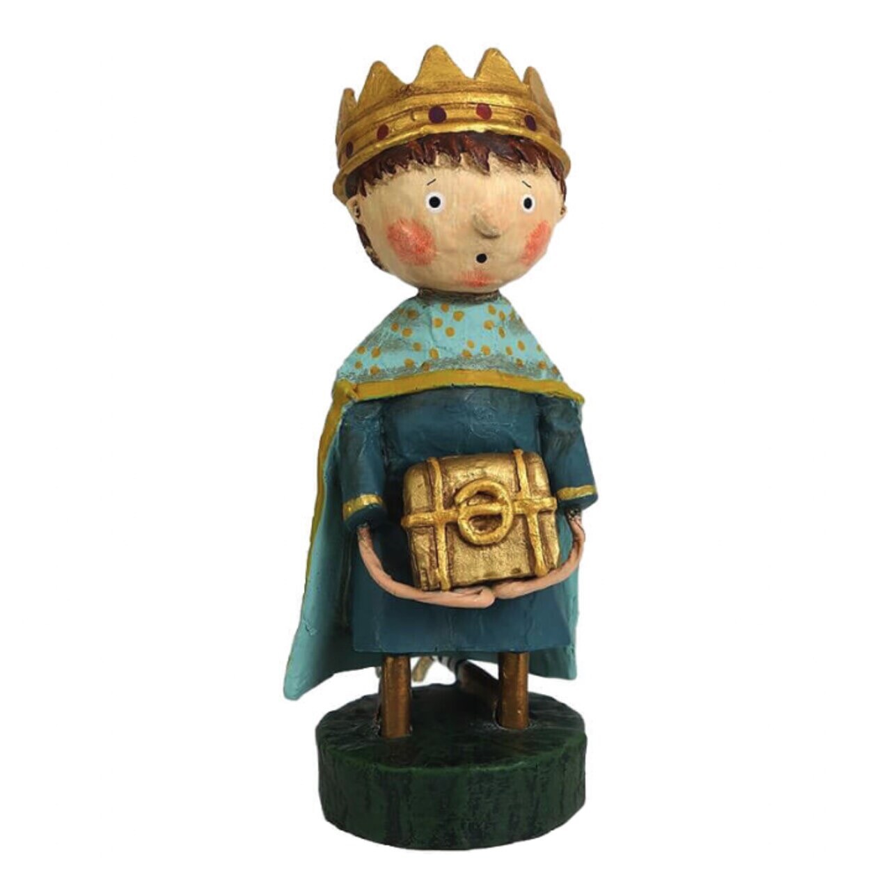 Lori Mitchell Christmas Figurine ~ Giver of Gold