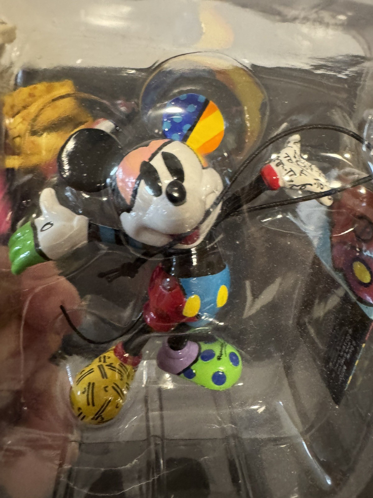 Disney Britto Mickey Mouse Mini Stone Resin Figurine 4049372 NEW IN BOX