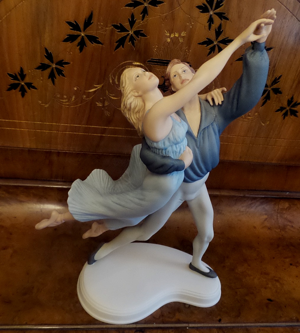 Limited Edition #61 Boehm Bisque Porcelain The Nutcracker “Clara and The Prince”
