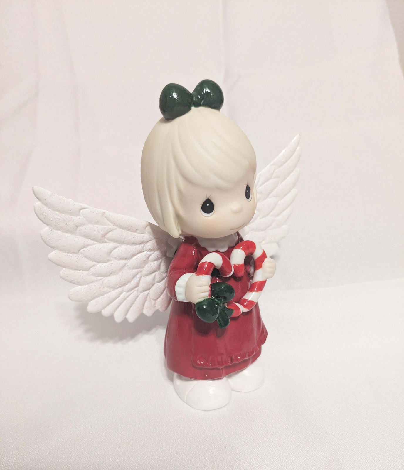 Custom Made Christmas Angel Altered Precious Moments Figurine