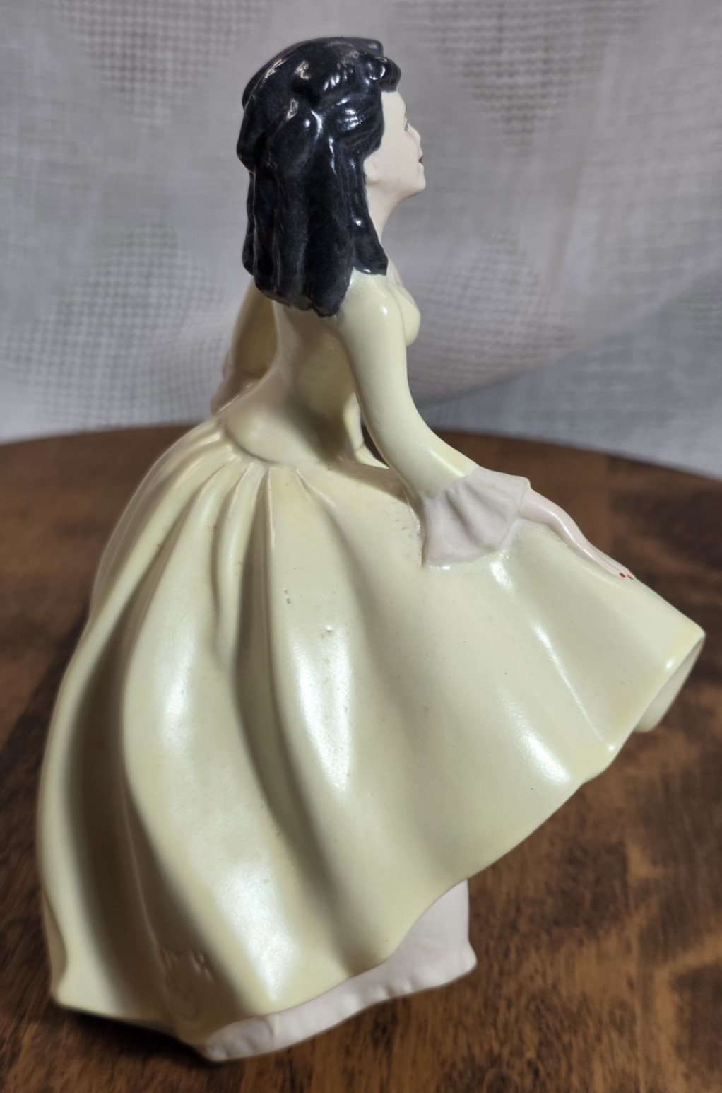 VTG MCM Edith King Original Ceramic Lady Figurine Kathy 1951 Coquette Cottagecor