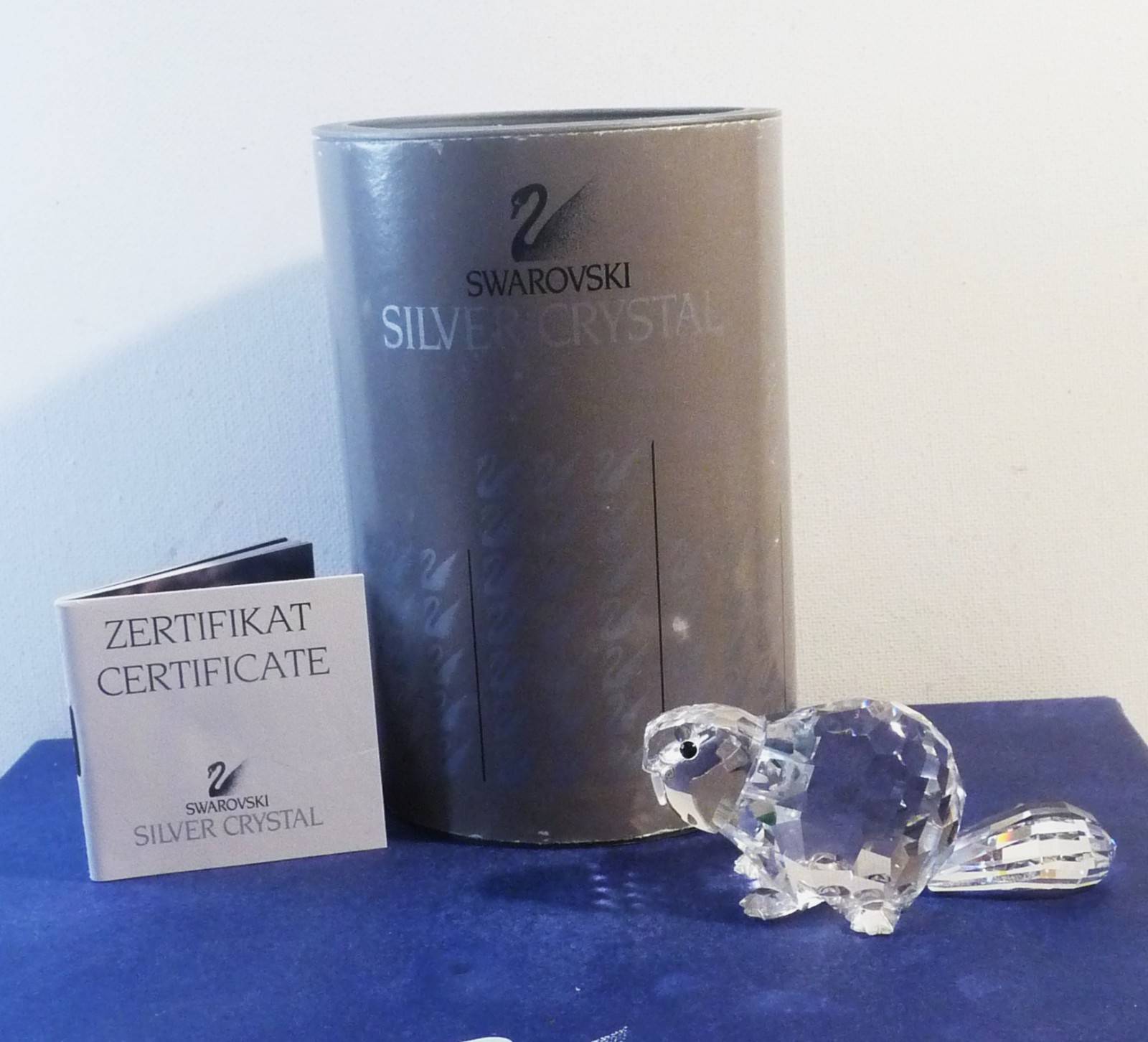 Swarovski Mother Beaver 164637 w/Box & COA